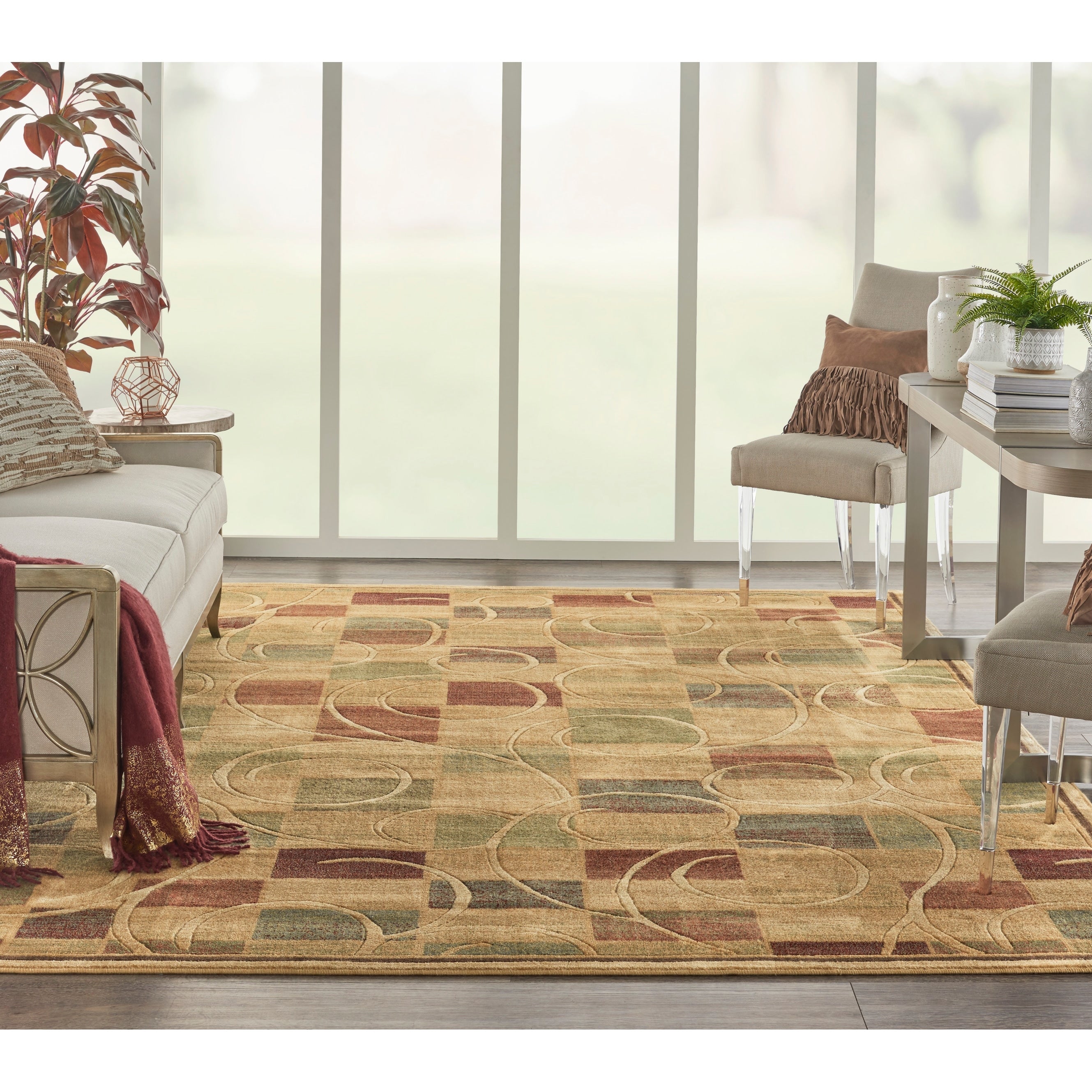 Nourison Expressions Beige Runner Rug 2 X 59 2 X 59 Runner