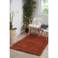 Nourison Fantasia Slate Shag Area Rug 23 X 8 23 X 8 Runner