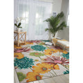 Nourison Fantasy Ivory Rug 5 X 76