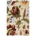 Nourison Fantasy Ivory Rug 5 X 76
