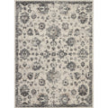 Nourison Fusion Vintage Floral Cream Grey Rug 710 X 106