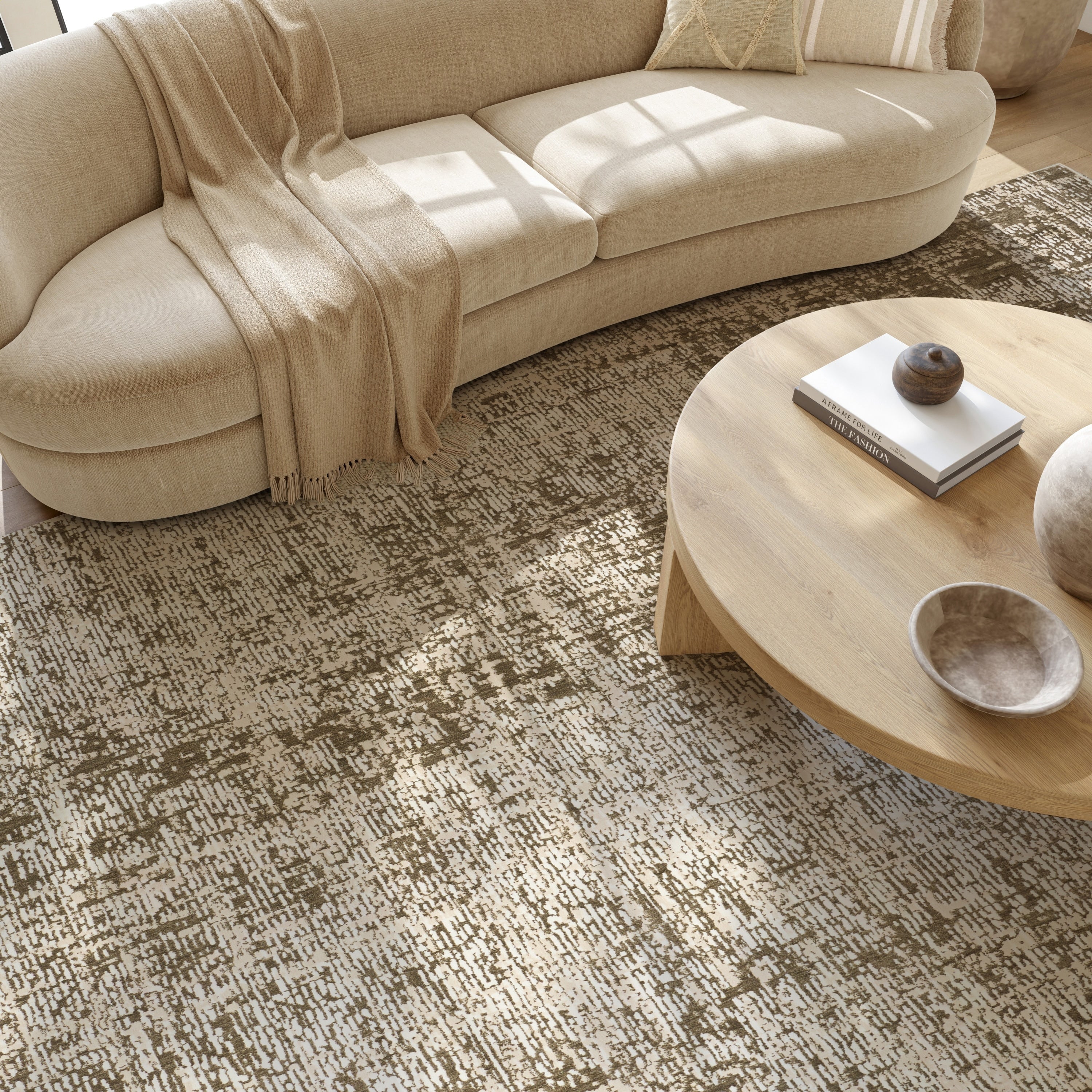Nourison Gentle Framework Abstract Indoor Rug
