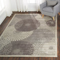Nourison Graphic Illusions Grey Geometric Rug 79 X 1010