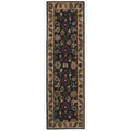 Nourison Hand Knotted Tahoe Black Wool Rug