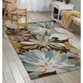 Nourison Hand Hooked Fantasy Brown Rug 8 X 106