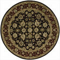 Nourison 2000 Hand Tufted Kashan Black Rug 39 X 59