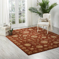Nourison 2000 Rust Area Rug 26 X 43