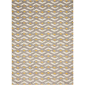 Nourison Harper Grey Chevron Area Rug 4 X 6