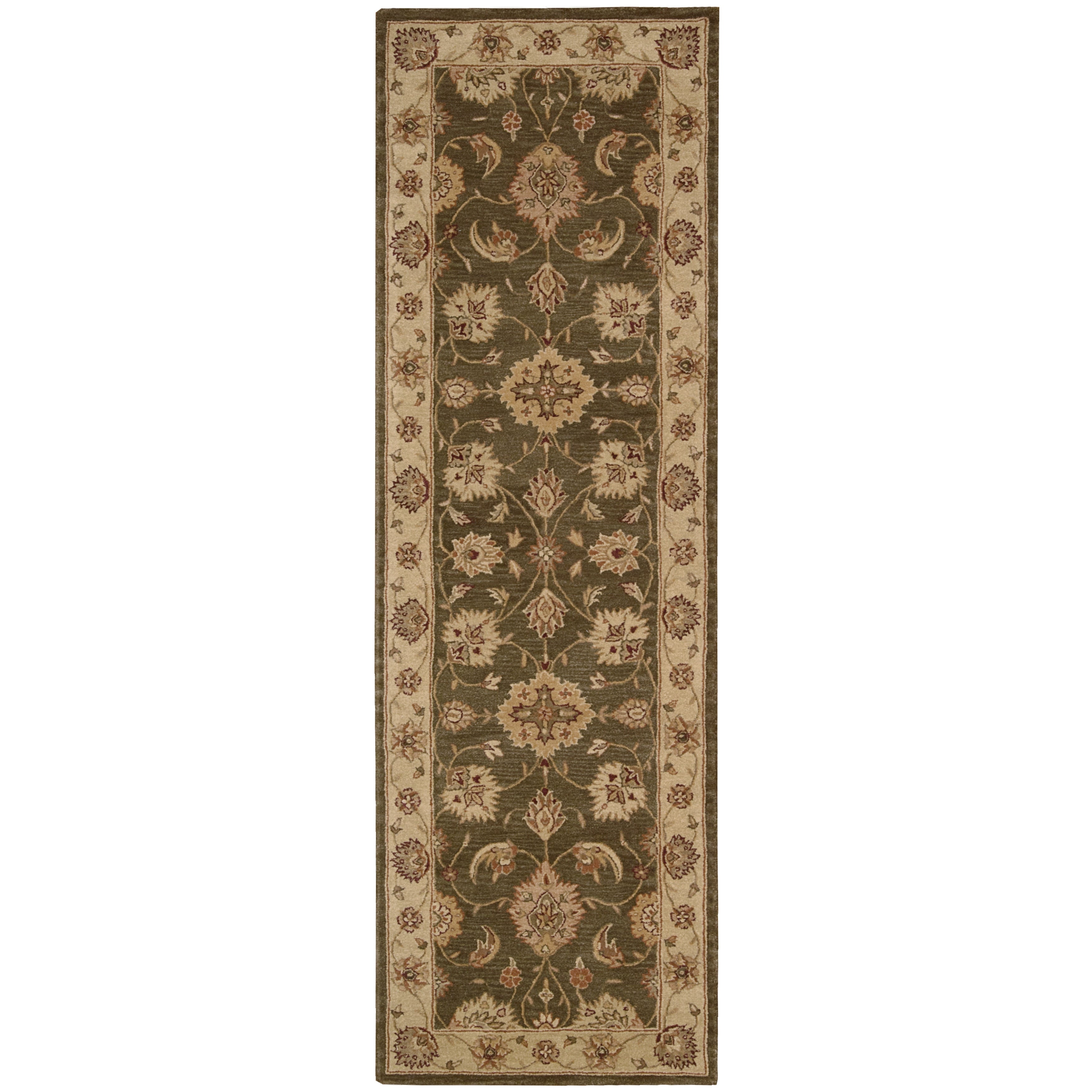 Nourison Heritage Hall Brown Area Rug 26 X 8 26 X 8 Runner