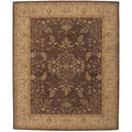 Nourison Hand Tufted Heritage Hall Brown Rug