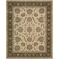 Nourison Heritage Hall Beige Rug 99 X 139