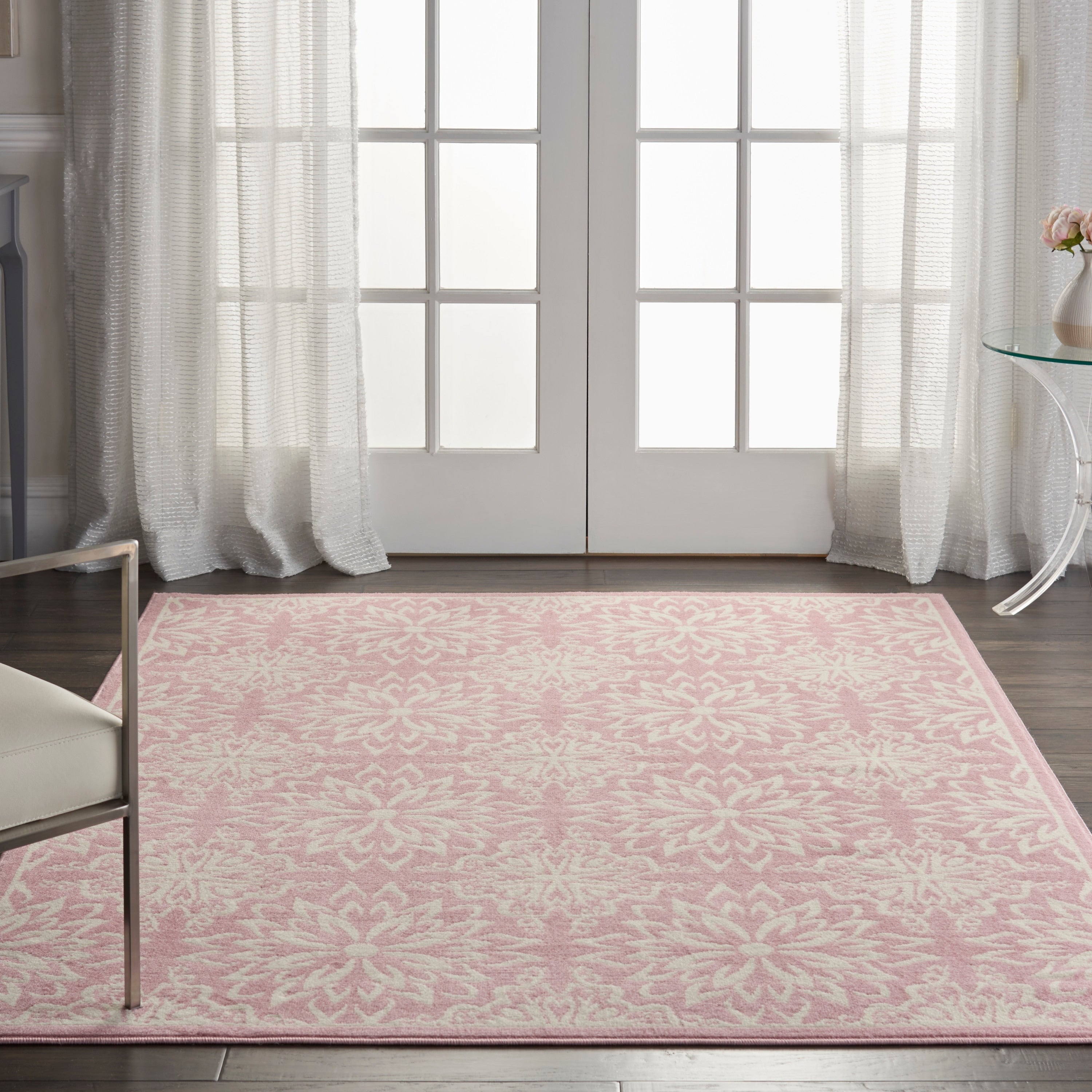 Nourison Jubilant Floral Medallion Area Rug