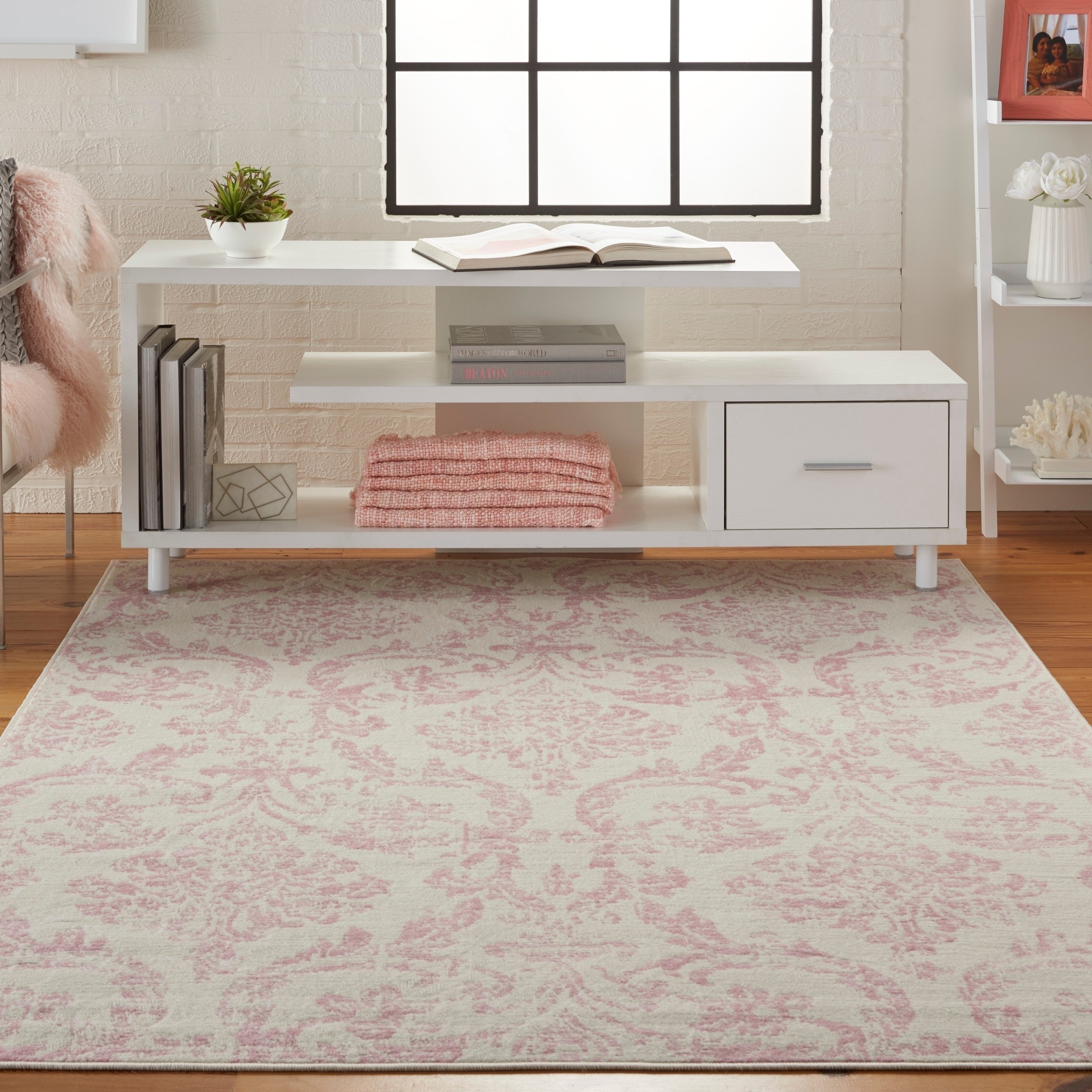 Nourison Jubilant Damask Area Rug