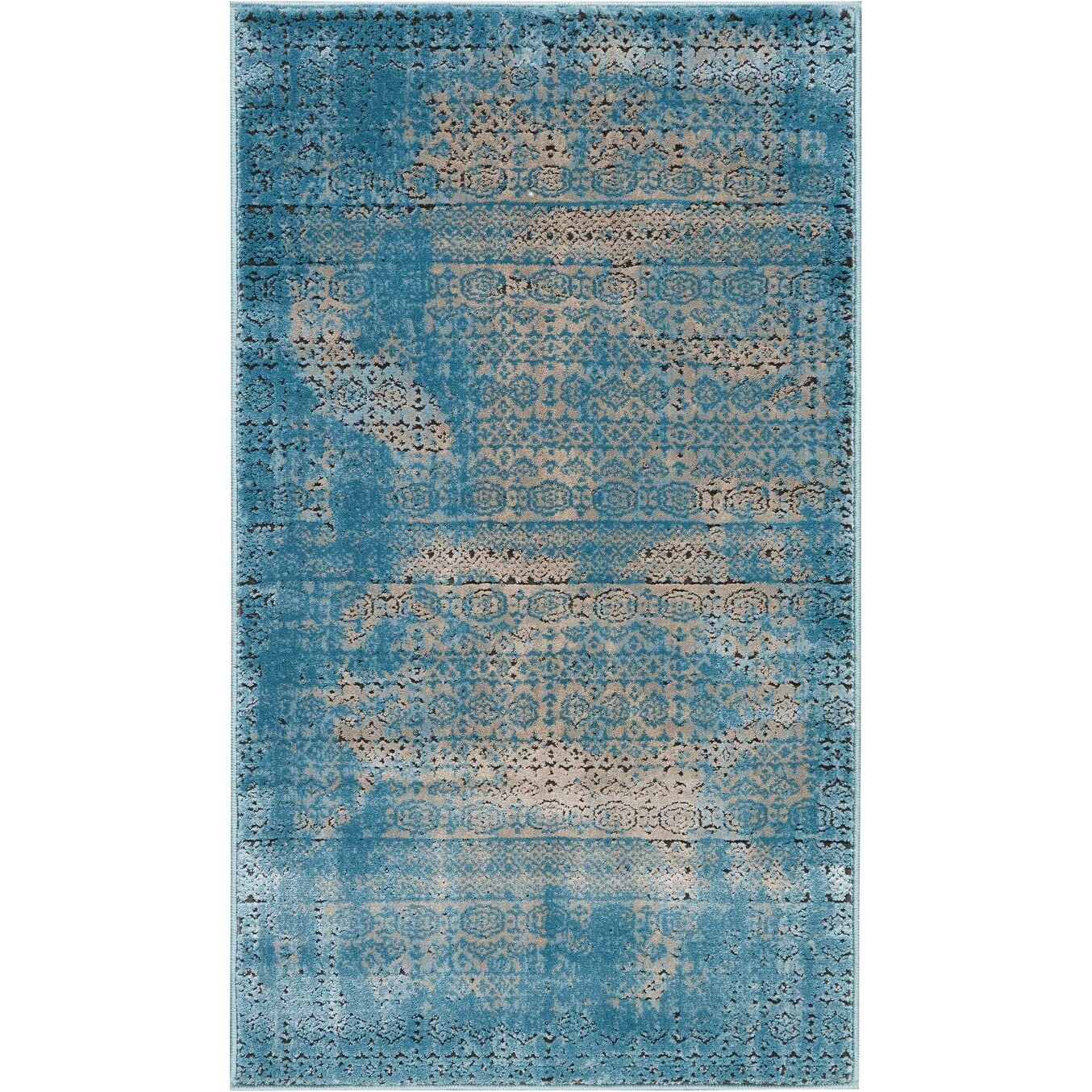 Nourison Karma Vintage Distressed Red Area Rug 22 X 58 Runner