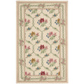 Nourison Lattice Cream Area Rug 5 X 8