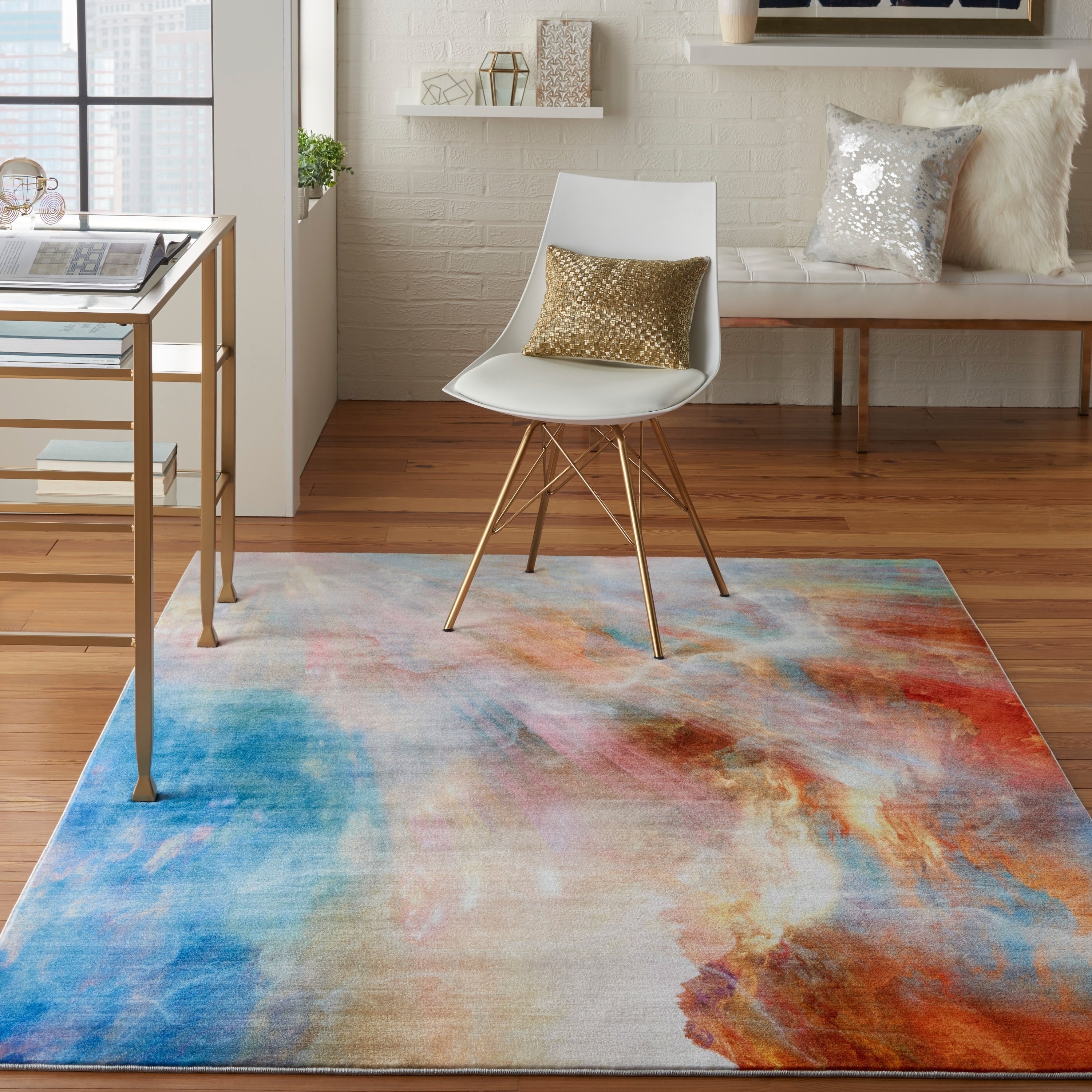 Nourison Le Reve Colorful Area Rug 4 X 6