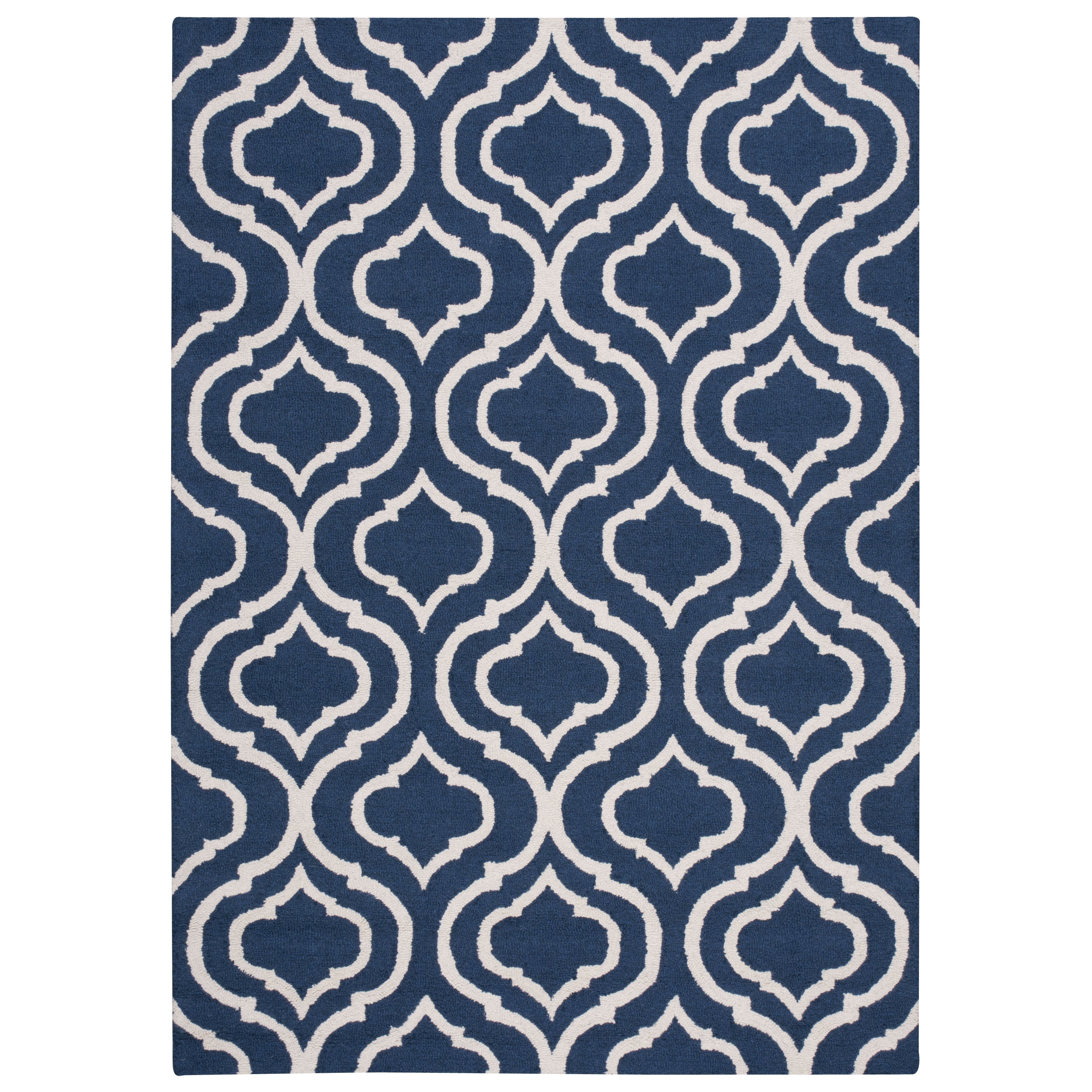 Nourison Linear Silver Rug 76 X 96