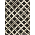 Nourison Linear Geometric Area Rug 8 X 10