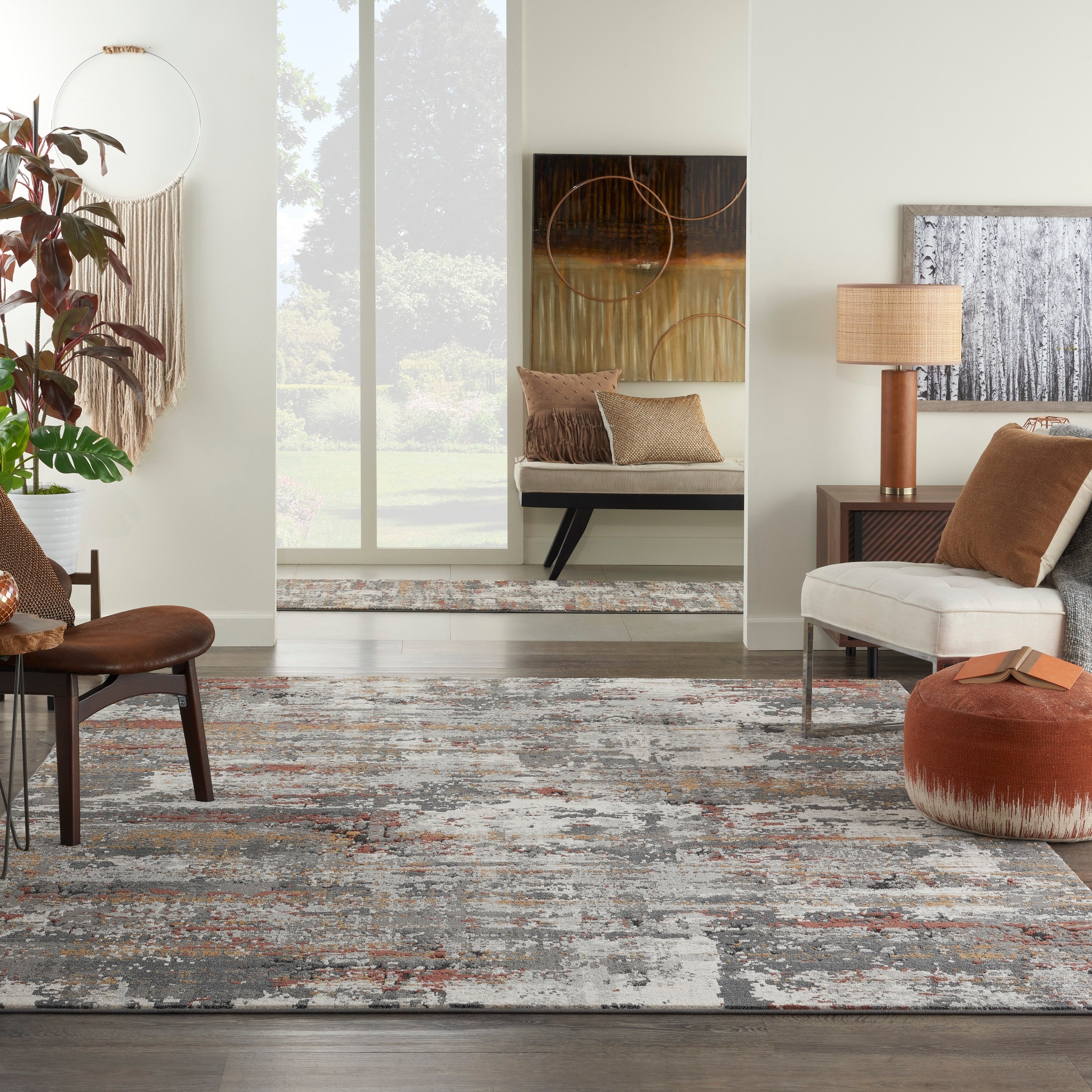 Nourison Ludlow Abstract Area Rug