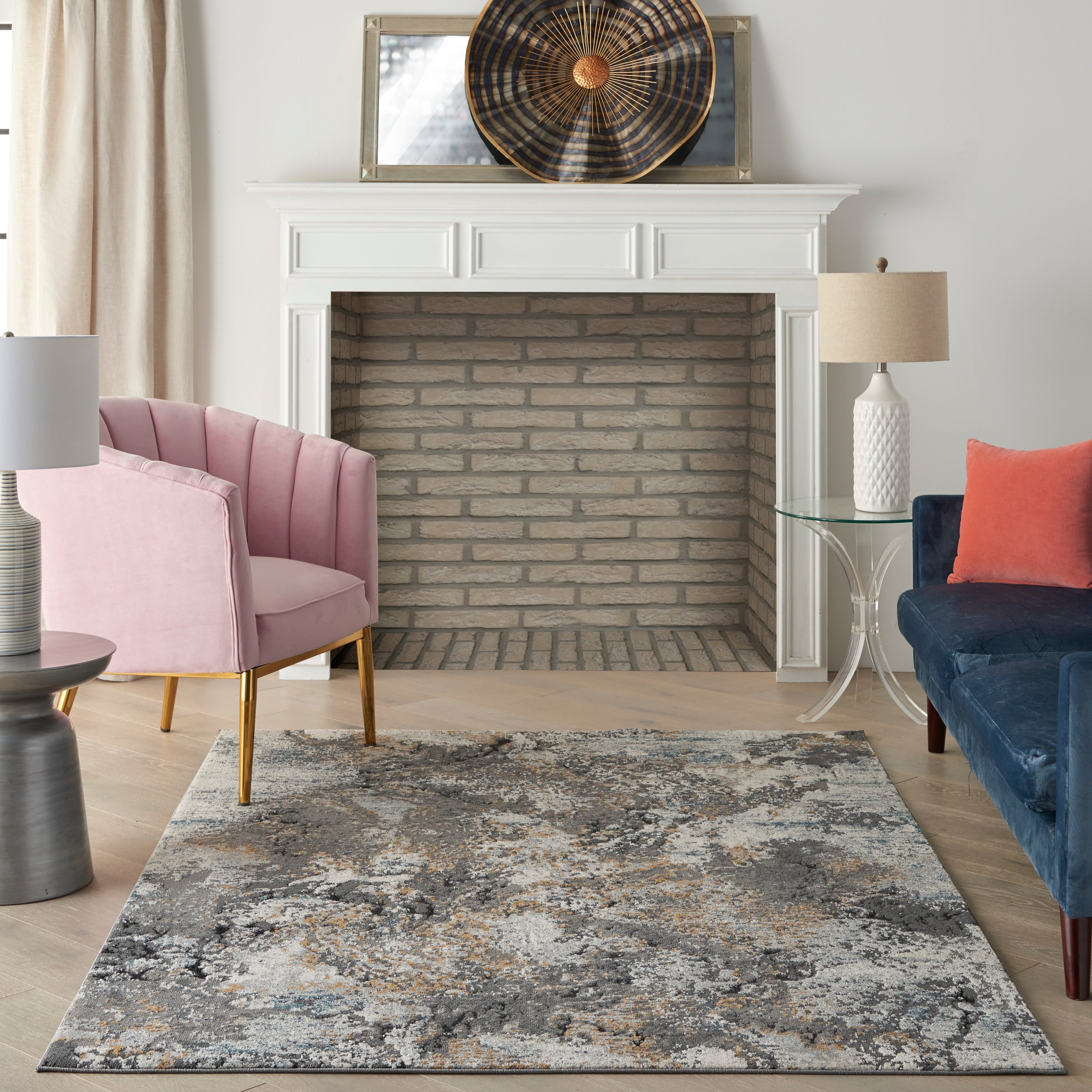 Nourison Ludlow Abstract Area Rug