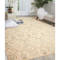 Nourison Luminance Cream Rug 76 X 106