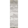 Nourison Luminance Ivory Black Rug 53 X 75