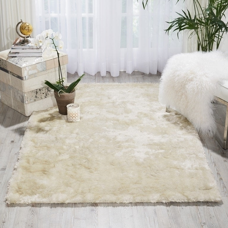 Nourison Lush Garden Shag Area Rug 4X6 4 X 6