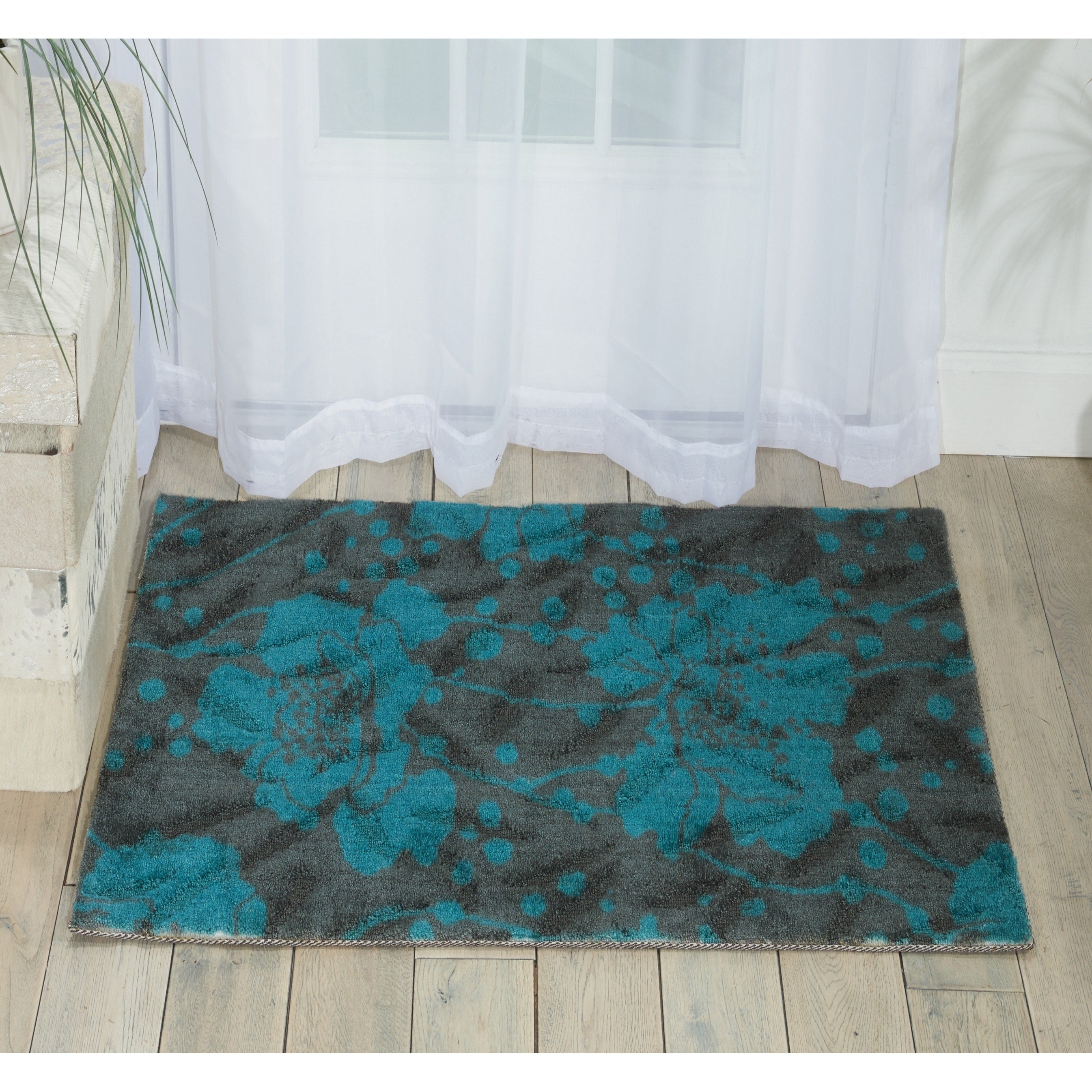 Nourison Luxor Grey Area Rug 2 X 34 2 X 34