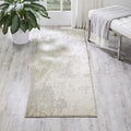 Nourison Maxell Ivory Grey Runner Rug 22 X 76 Runner