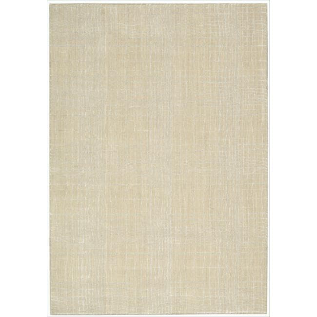 Nourison Nepal Lines Ivory Rug 96 X 13