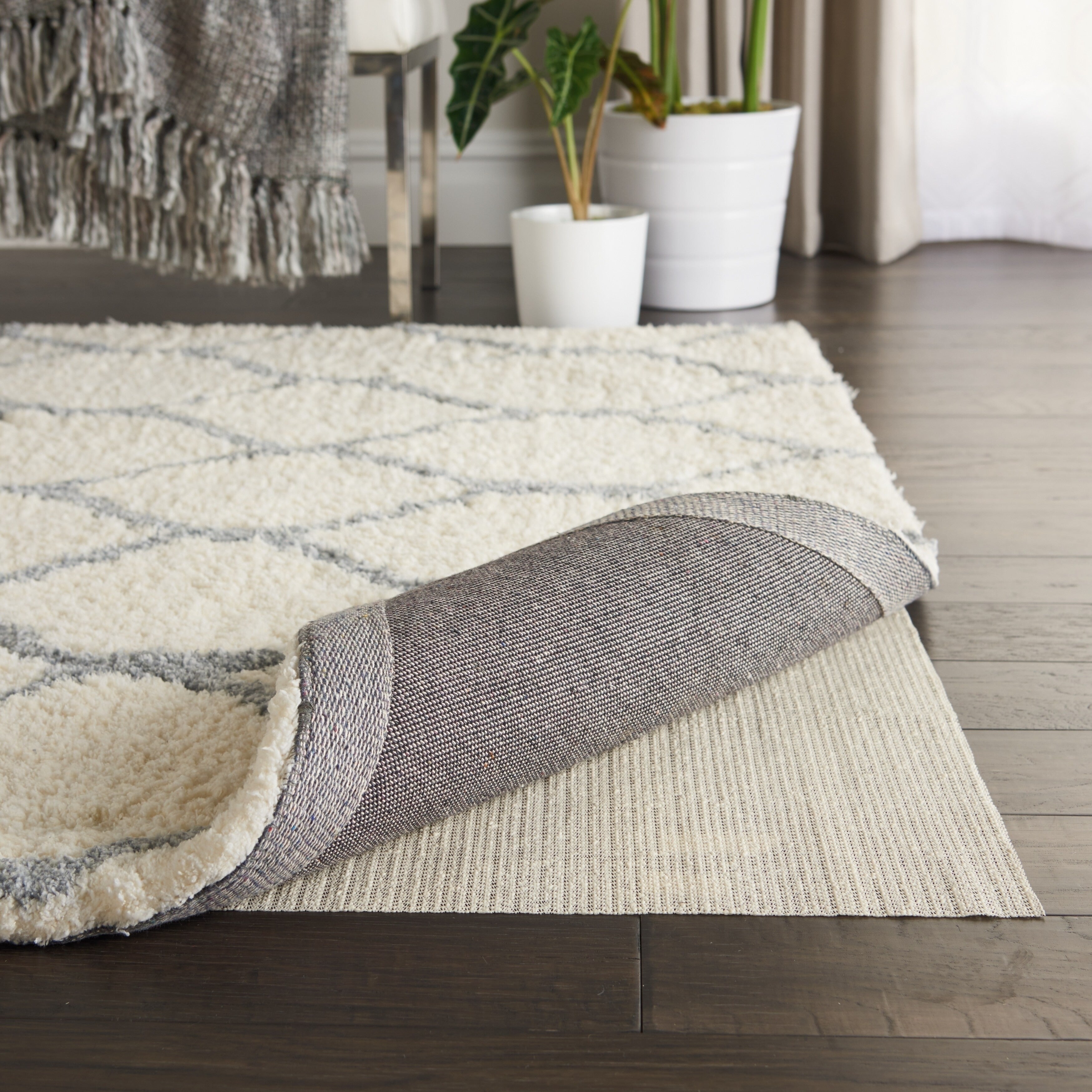 Nourison Non Slip Rug Pad Ivory