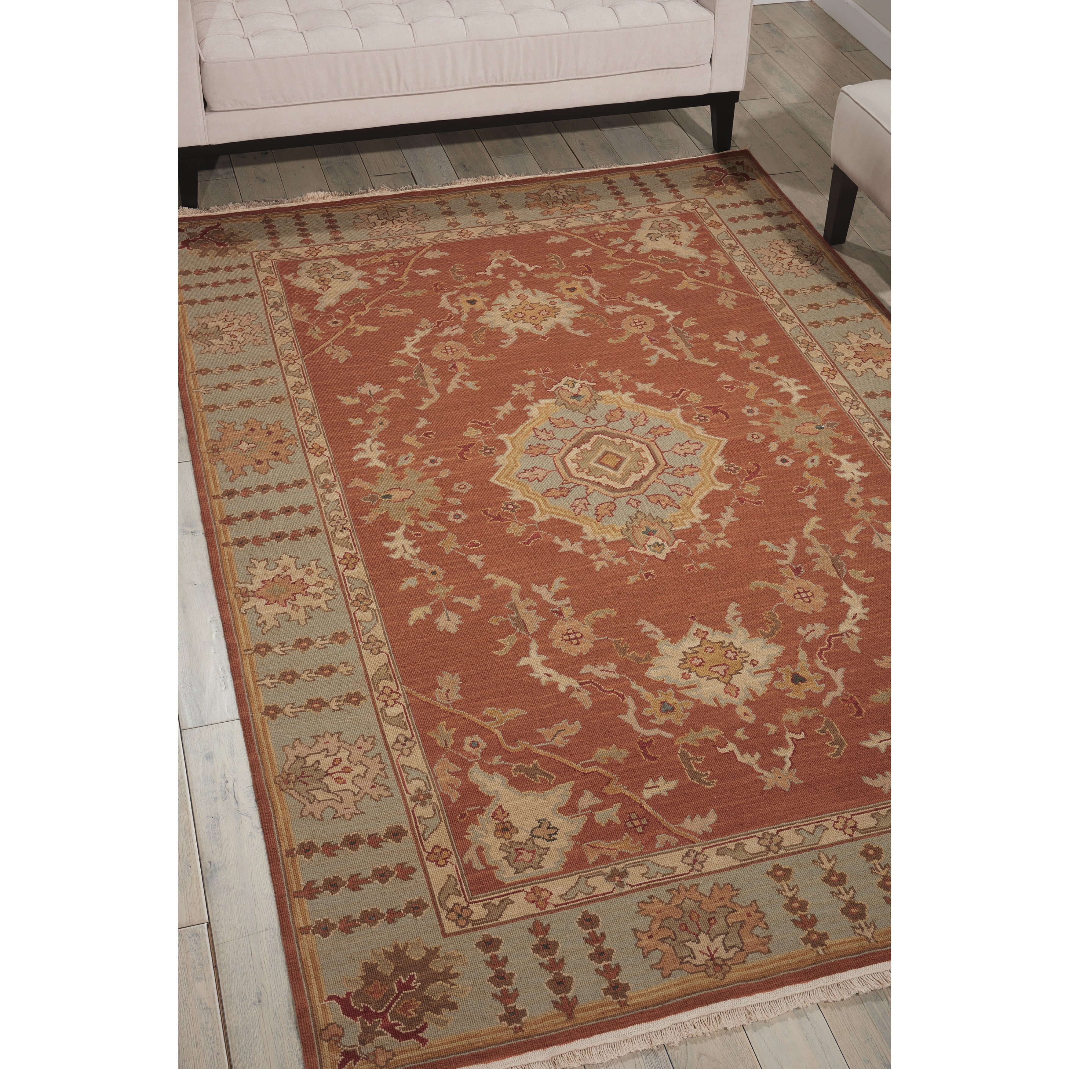 Nourison Nourmak Rust Area Rug 710 X 910