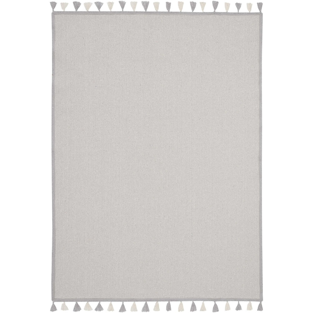 Nourison Otto Ivory Tassel Area Rug 5 X 76