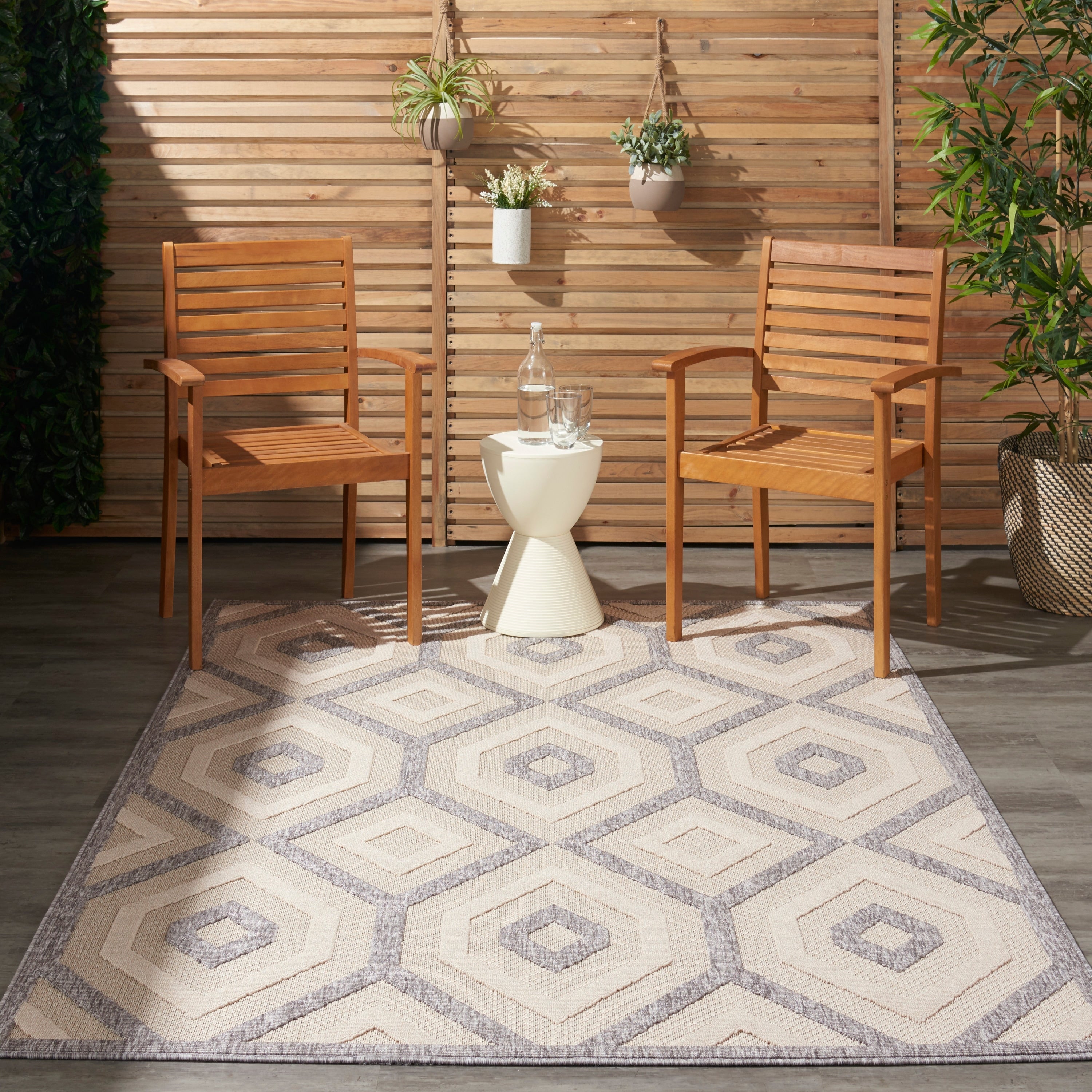 Nourison Palamos Diamonds Area Rug