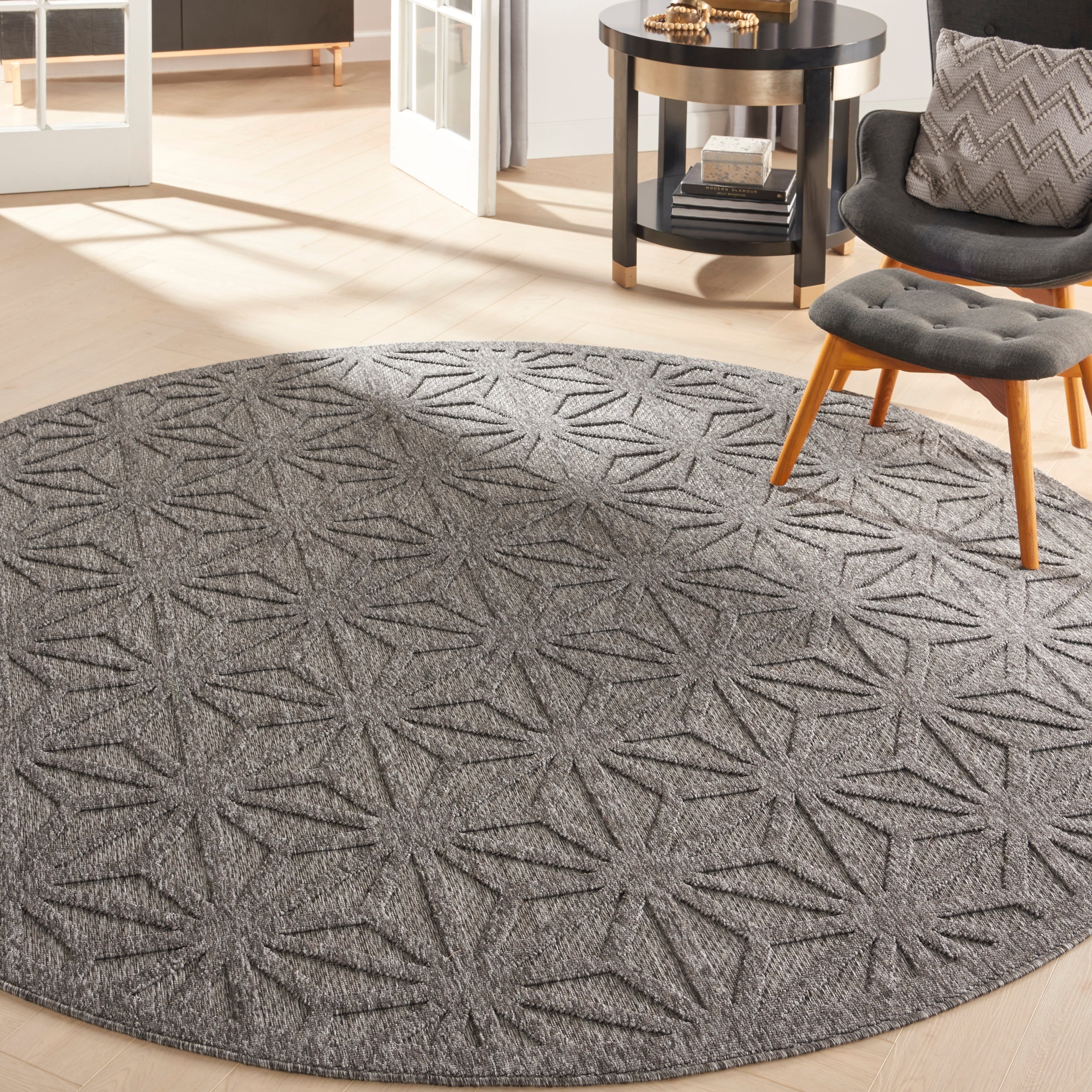 Nourison Palamos Interlocking Stars Area Rug