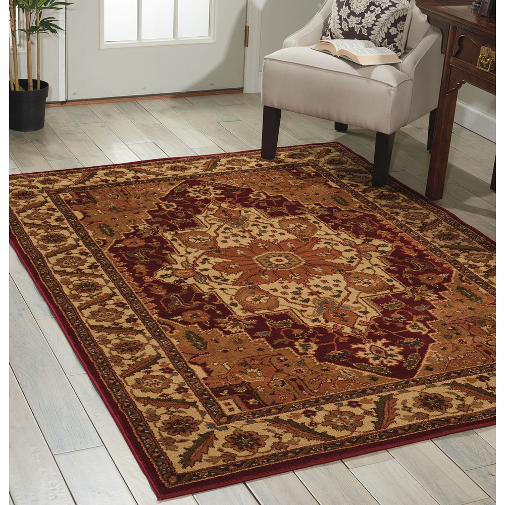 Nourison Paramount Gold Area Rug 53 X 73