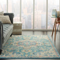 The Curated Nomad Cayuga Abstract Medallion Area Rug