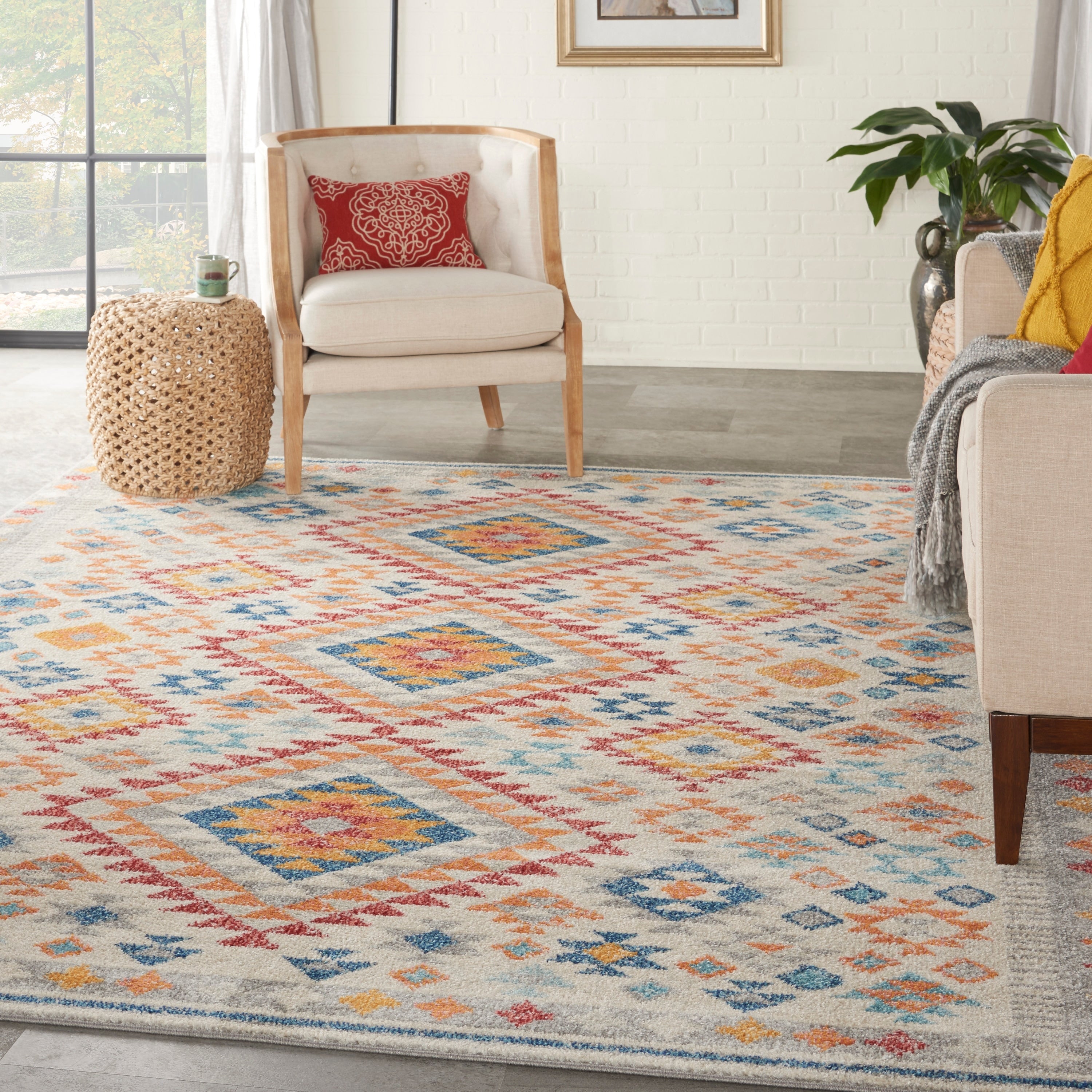 Nourison Passion Bordered Area Rug