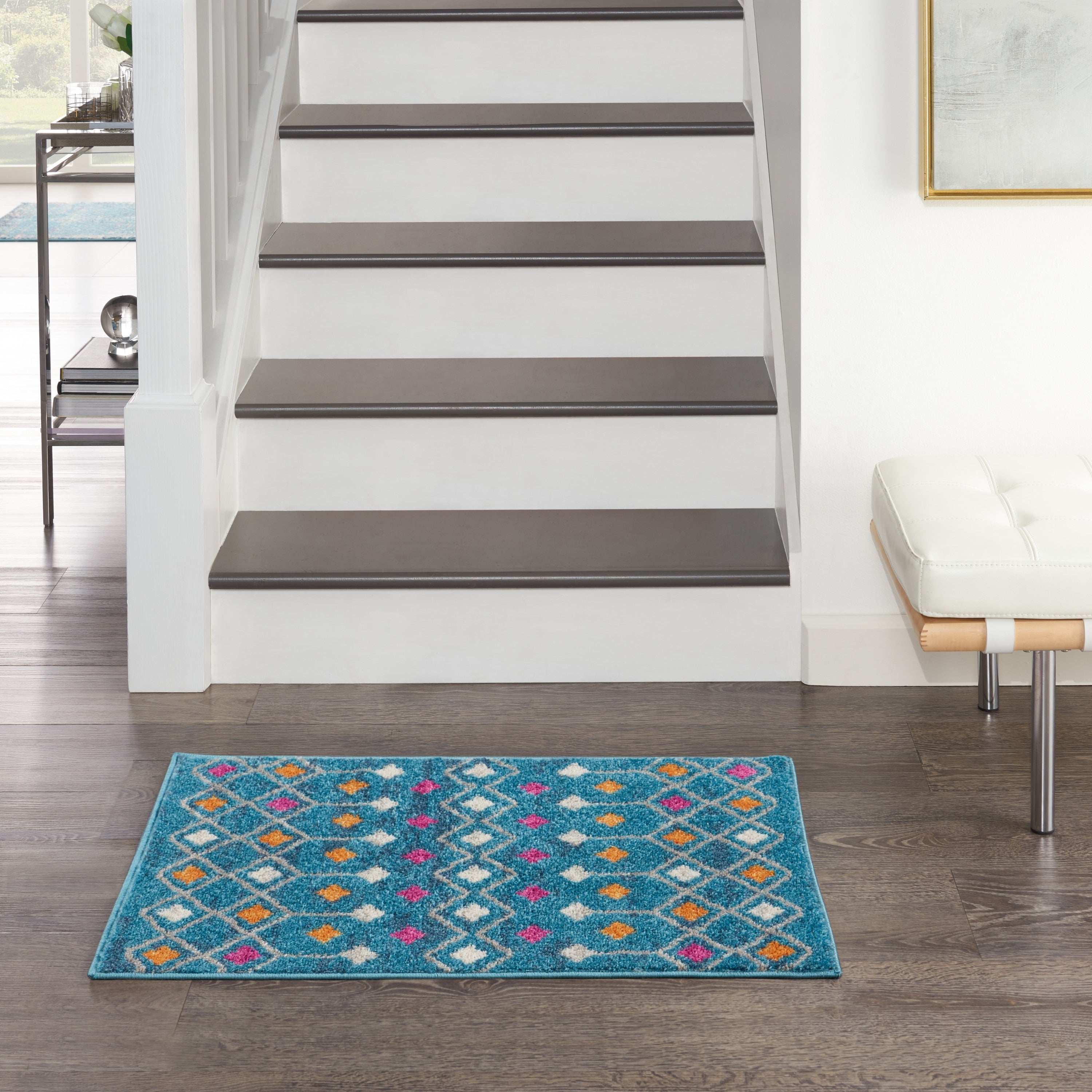 Nourison Passion Diamond Pattern Area Rug