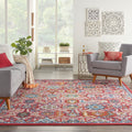 Nourison Passion Floral Red Area Rug