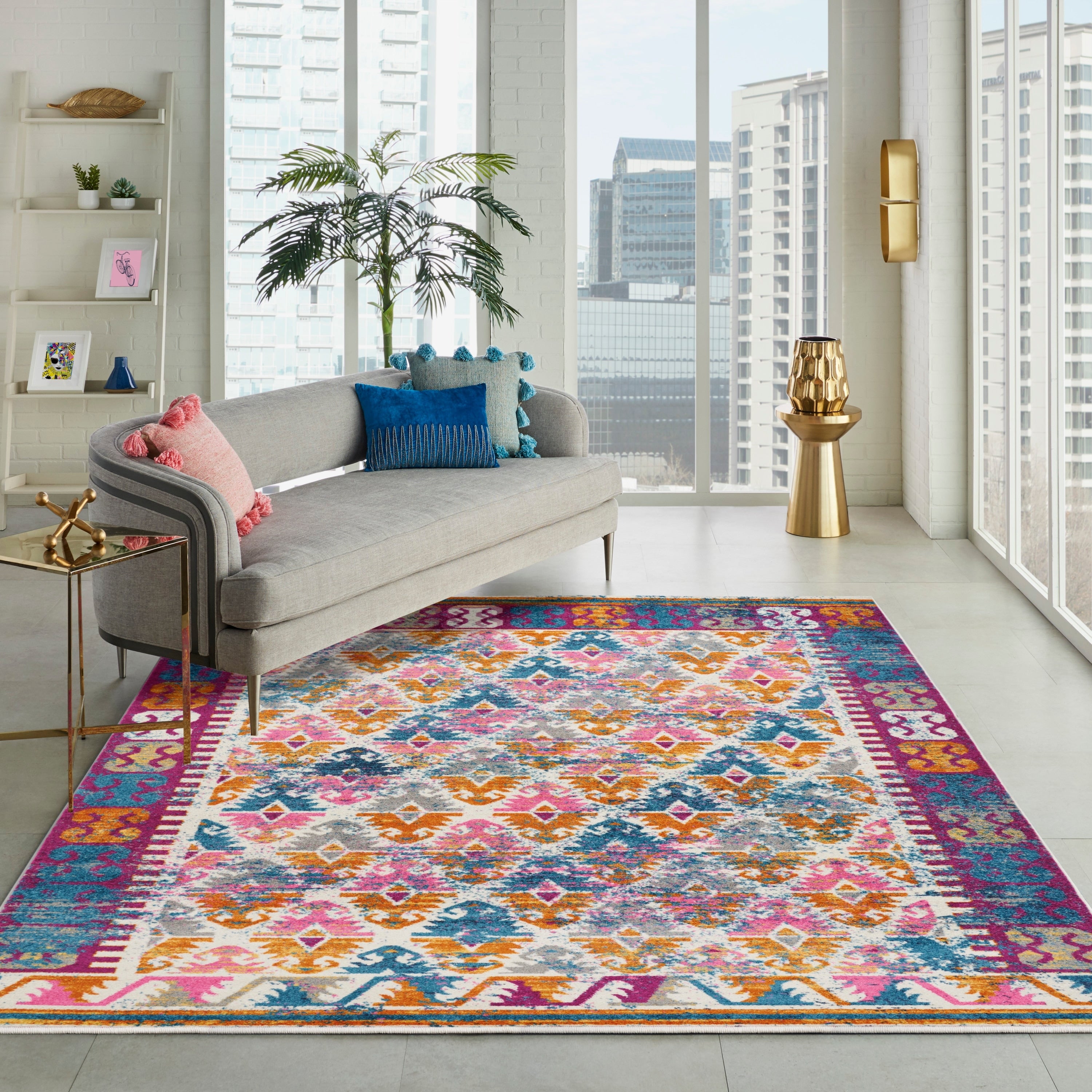 Nourison Passion Ivory Runner Rug 110 X 6 110 X 6 Runner