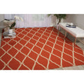 Nourison Portico Orange Indoor Outdoor Area Rug 8 X 106