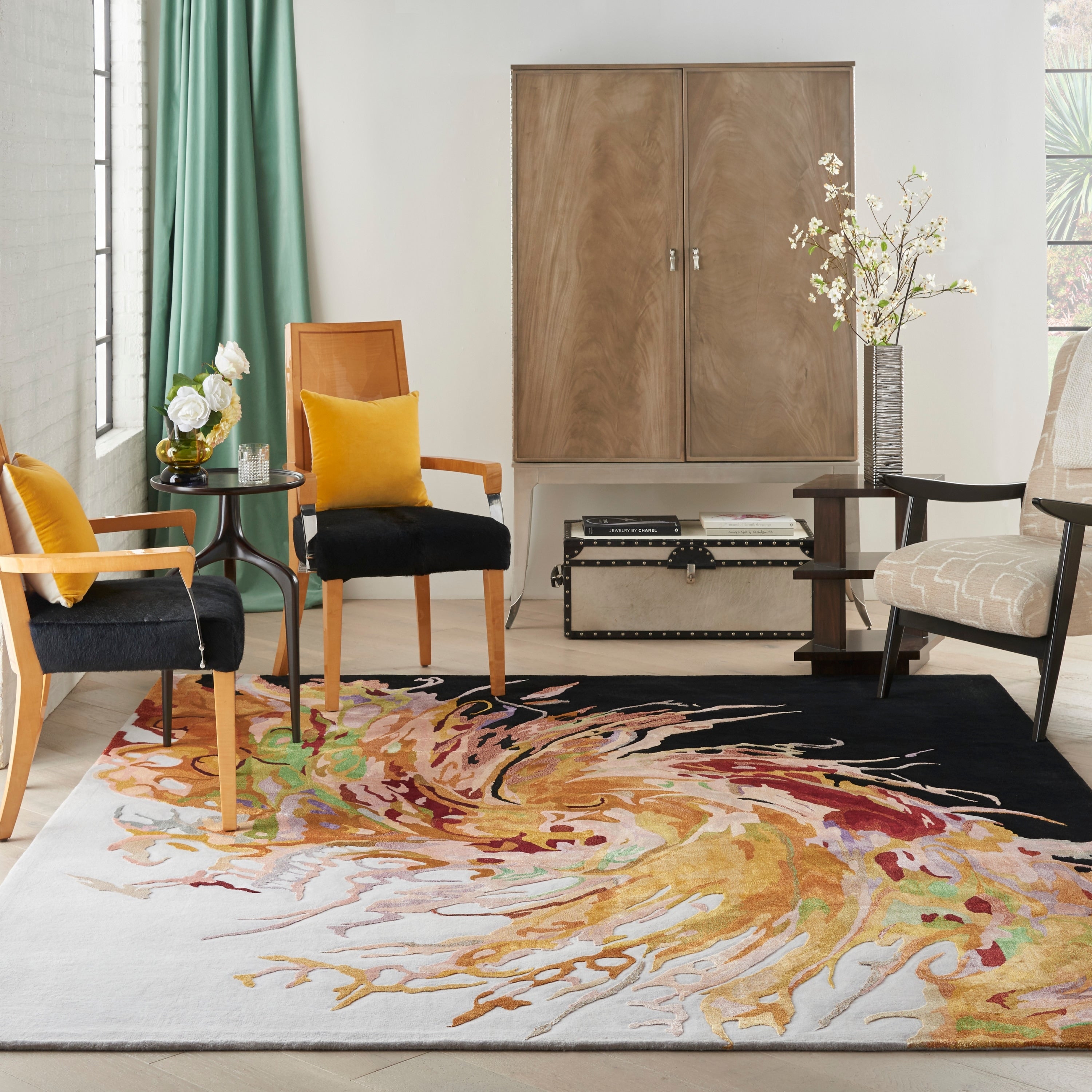 Nourison Prismatic Abstract Area Rug