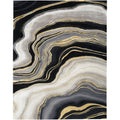 Nourison Prismatic Silver Green Modern Luxe Hand Tufted Indoor Rug