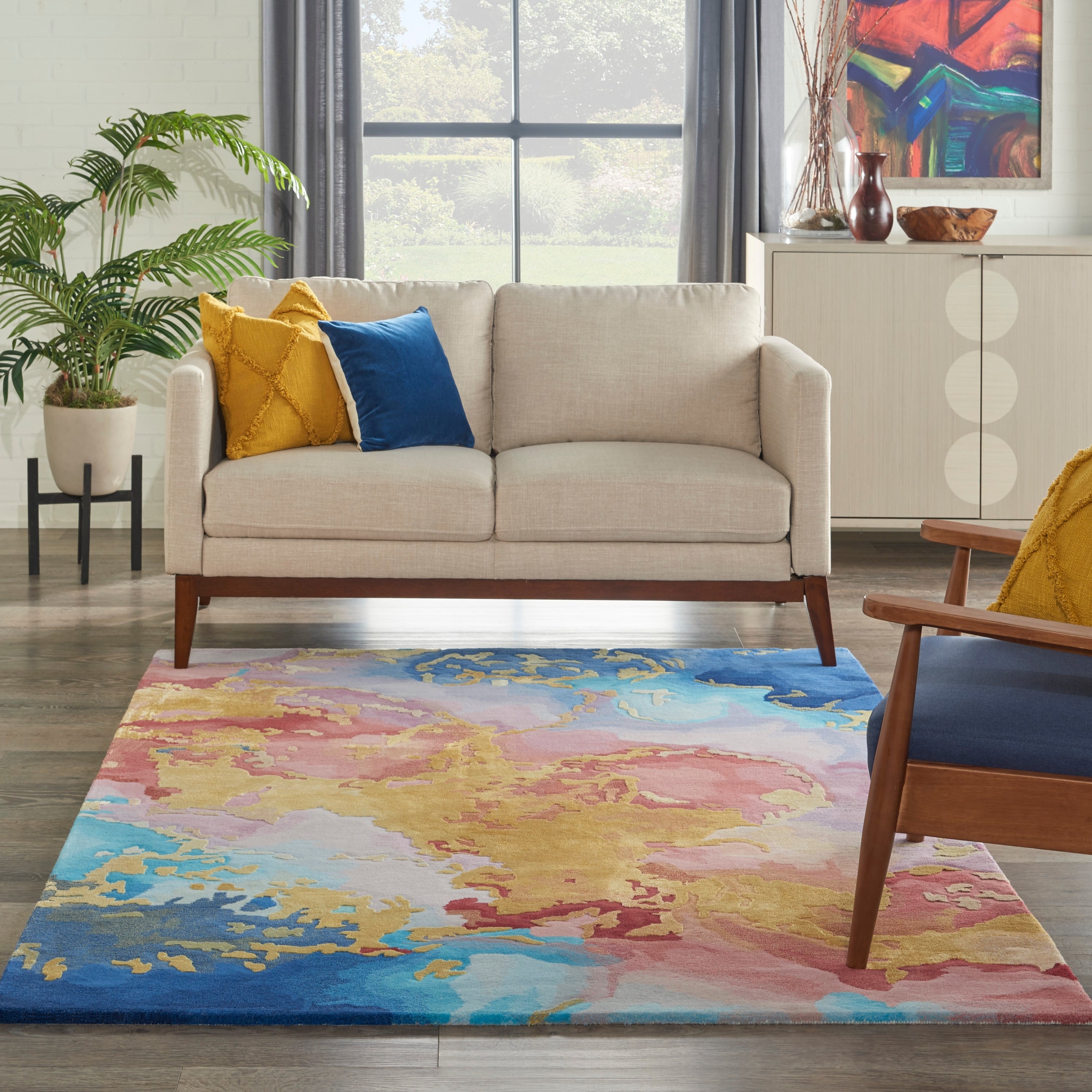 Nourison Prismatic Abstract Area Rug