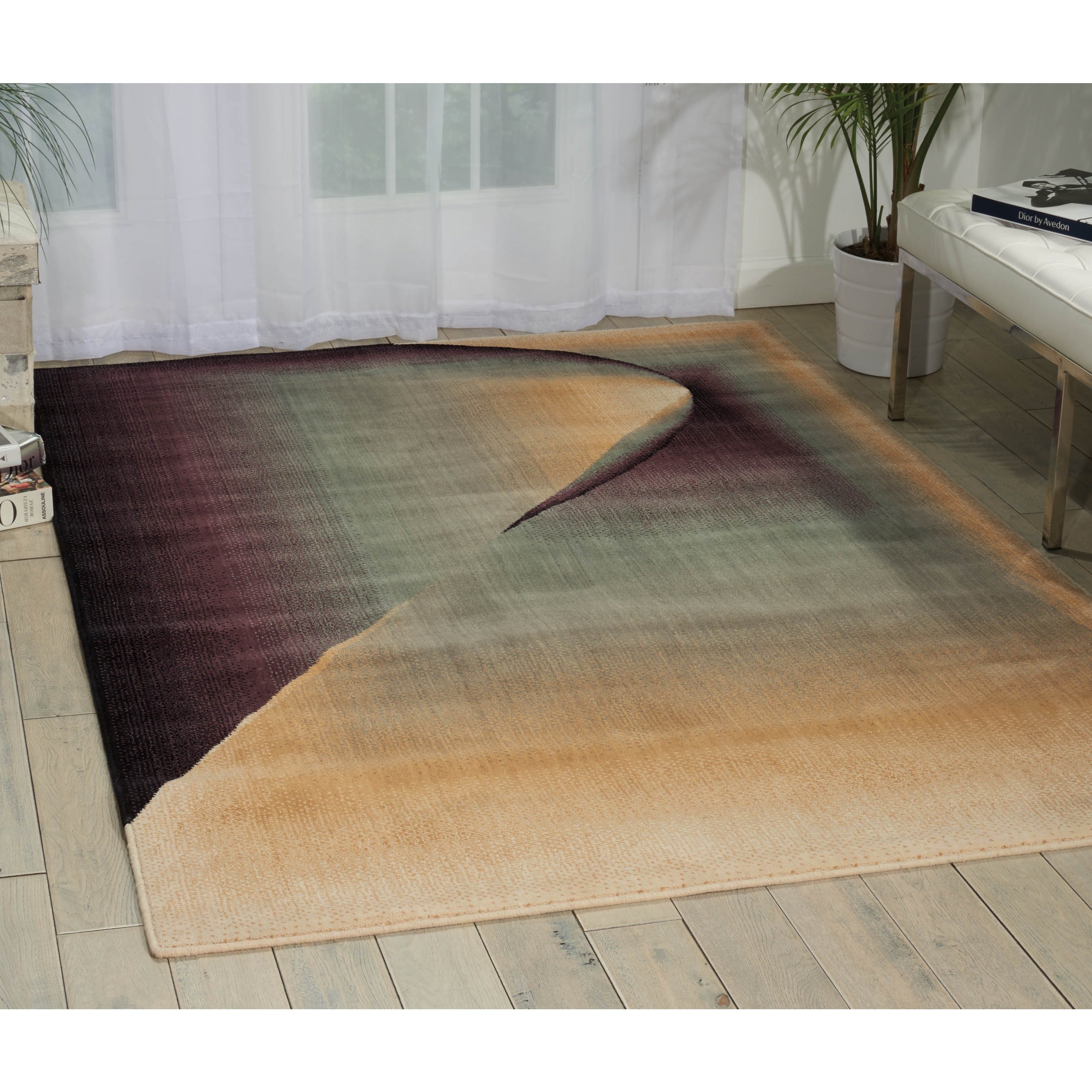 Nourison Radiant Arts Opal Area Rug 23 X 4 23 X 4