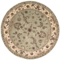 Nourison Renaissance Light Green Area Rug 59 Round 59 Round