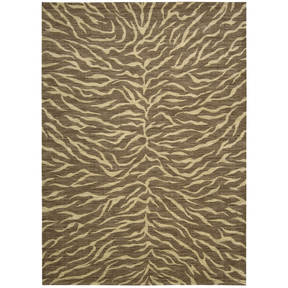 Nourison Riviera Chocolate Area Rug 79 X 99