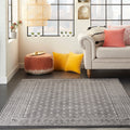 Carson Carrington Rantorp Moroccan Charcoal Silver Area Rug