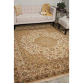 Nourison Royalty Ivory Area Rug 79 X 99